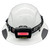 DAX Hard Hat LED Headlamp Light - Front View Light On