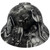 Veterans Design Hydro Dipped Full Brim Vented Hard Hat - Front