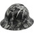 Bad Bones Design Hydro Dipped Full Brim Vented Hard Hat - Oblique Left