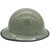 MSA Skullgard Full Brim Hard Hat with Ratchet Suspension Sage Green - Edge Right