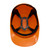 Pyramex Ridgeline Plastic Bump Cap - Orange Color (HP40040) Suspension
