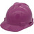 MSA Cap Style Small Hard Hats with Fas-Trac Suspensions Magenta - Oblique Left