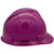 MSA Cap Style Small Hard Hats with Fas-Trac Suspensions Magenta - Right