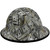 Money Bills Design Full Brim Hydro Dipped Hard Hats - Edge Left