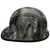 Veterans GLOW IN THE DARK Cap Style Hard Hat Edge Left