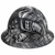 Pyramex Type II T2 Ridgeline Full Brim Hydro Dipped Hard Hat -Right Veterans Design