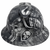 Pyramex Type II T2 Ridgeline Full Brim Hydro Dipped Hard Hat - Front Veterans Design