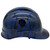 Blue Lightning Design Cap Style Hydro Dipped Hard Hats Right