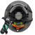 Fiber Reinforced Hard Hat Full Brim Matte Black - Suspension View
