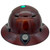 Fiber Reinforced Hard Hat Full Brim Natural Tan - Back View