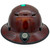 Fiber Reinforced Hard Hat Full Brim Natural Tan - Edge Back View