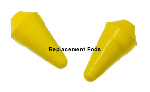 EAR CaboFlex Replacement Pods (Bag 5 Pair) # 250212 pic 1 EAR CaboFlex Replacement Pods (Bag 5 Pair) # 250212 pic 1