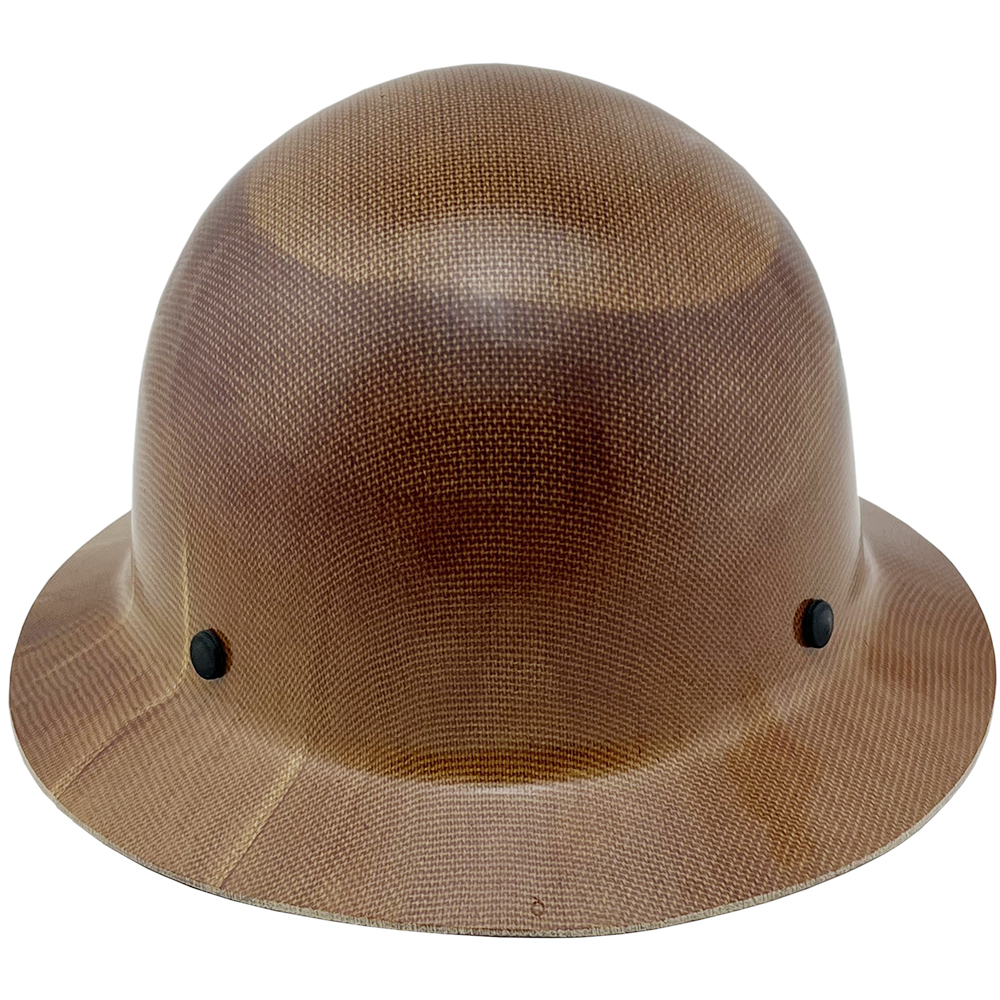 STRUM ブラウン ハット S/M MSA Skullgard Ratchet Hard Hat | High Heat Work Helmet | Tasco