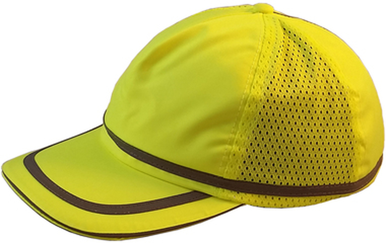 BASEBALL CAP, ORANGE, UNIVERSAL SIZE, POLYESTER, PINLOCK, HIGH-VISIBILITY