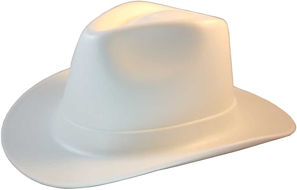 Occunomix Vulcan Cowboy Hard Hat, Ratchet Tan