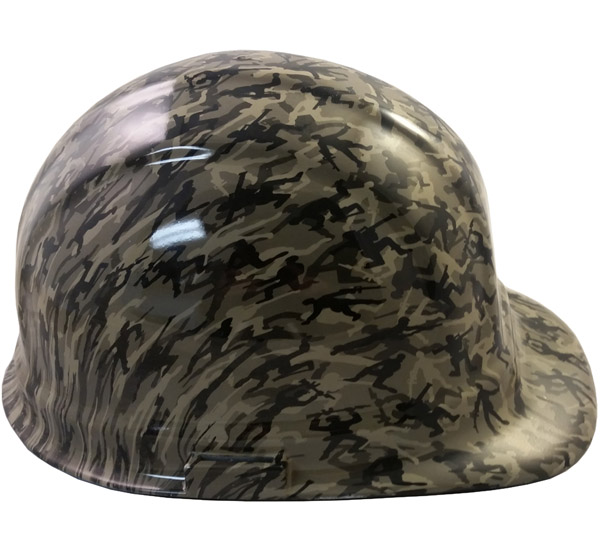 Army Men Khaki Hydro Dipped Cap Style Hard Hat pic 1 Army Men Khaki Hydro Dipped Cap Style Hard Hat pic 1