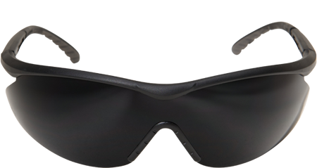 Edge Banraj Safety Glasses ~ Black Frame with Smoke Lens