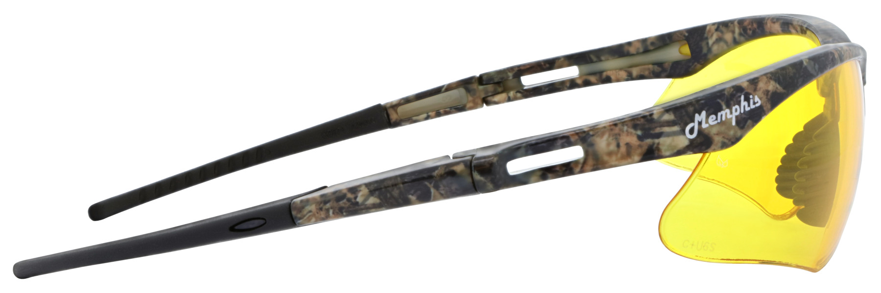 Crews Mossy Oak Series ~ Amber Lens Side Crews Mossy Oak Series ~ Amber Lens Side