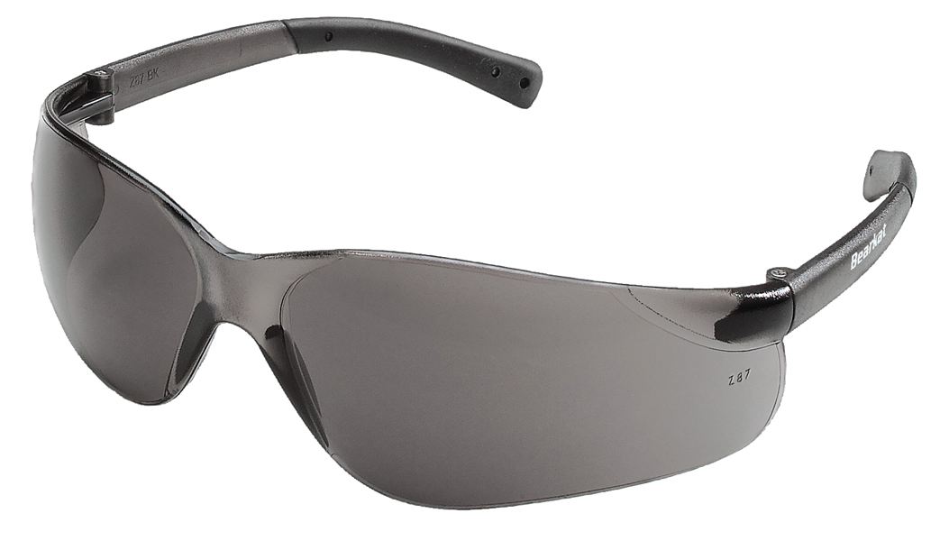 Crews Bearkat Safety Glasses ~ Grey Lens