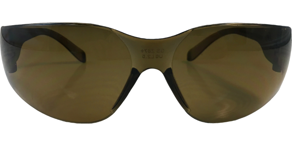 Gateway Starlite Safety Glasses ~ Mocha (Brown) Lens