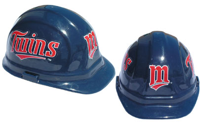 All MLB Hard Hats with Standard Pin Lock Suspension