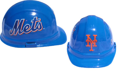 All MLB Hard Hats with Standard Pin Lock Suspension