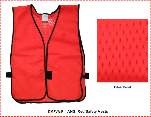 Mesh Safety Vests | Lightweight Economy Poncho Work Vests | Tasco