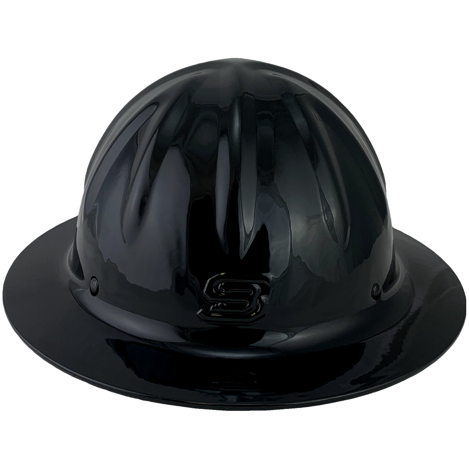 Skullbucket Aluminum Full Brim Hardhats ~ Back 