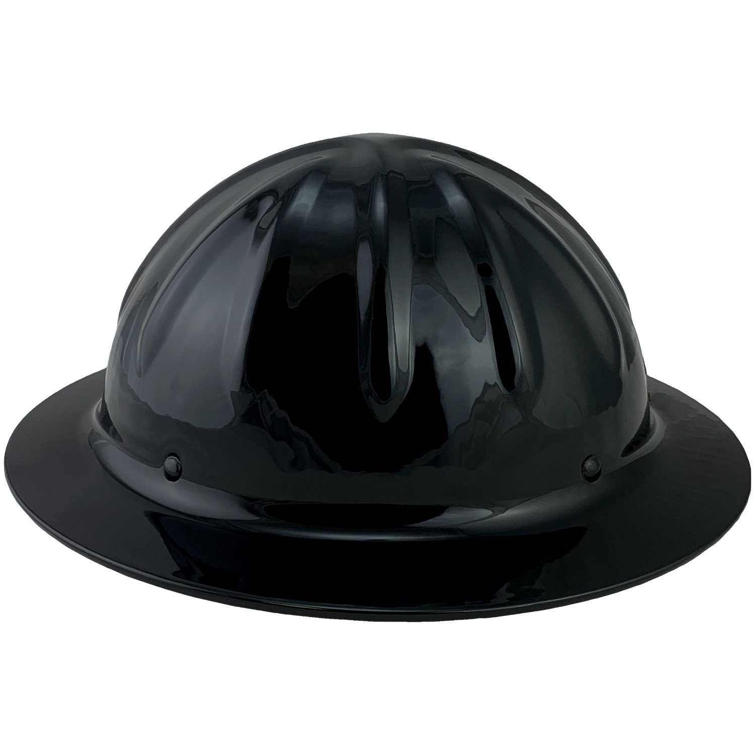 Skullbucket Aluminum Full Brim Hardhats ~ Right