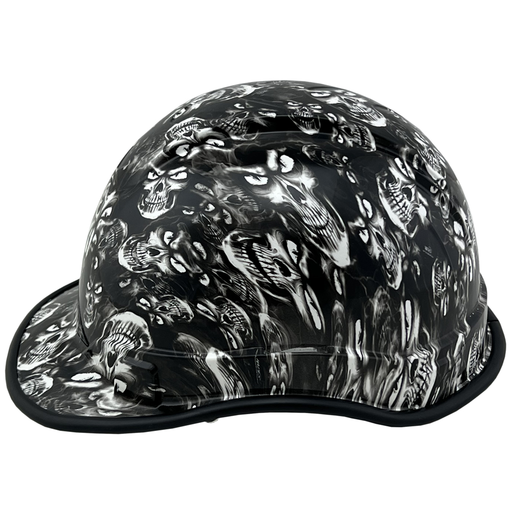 Hades Skull White Hydro Dipped Cap Style Hard Hat | Buy
