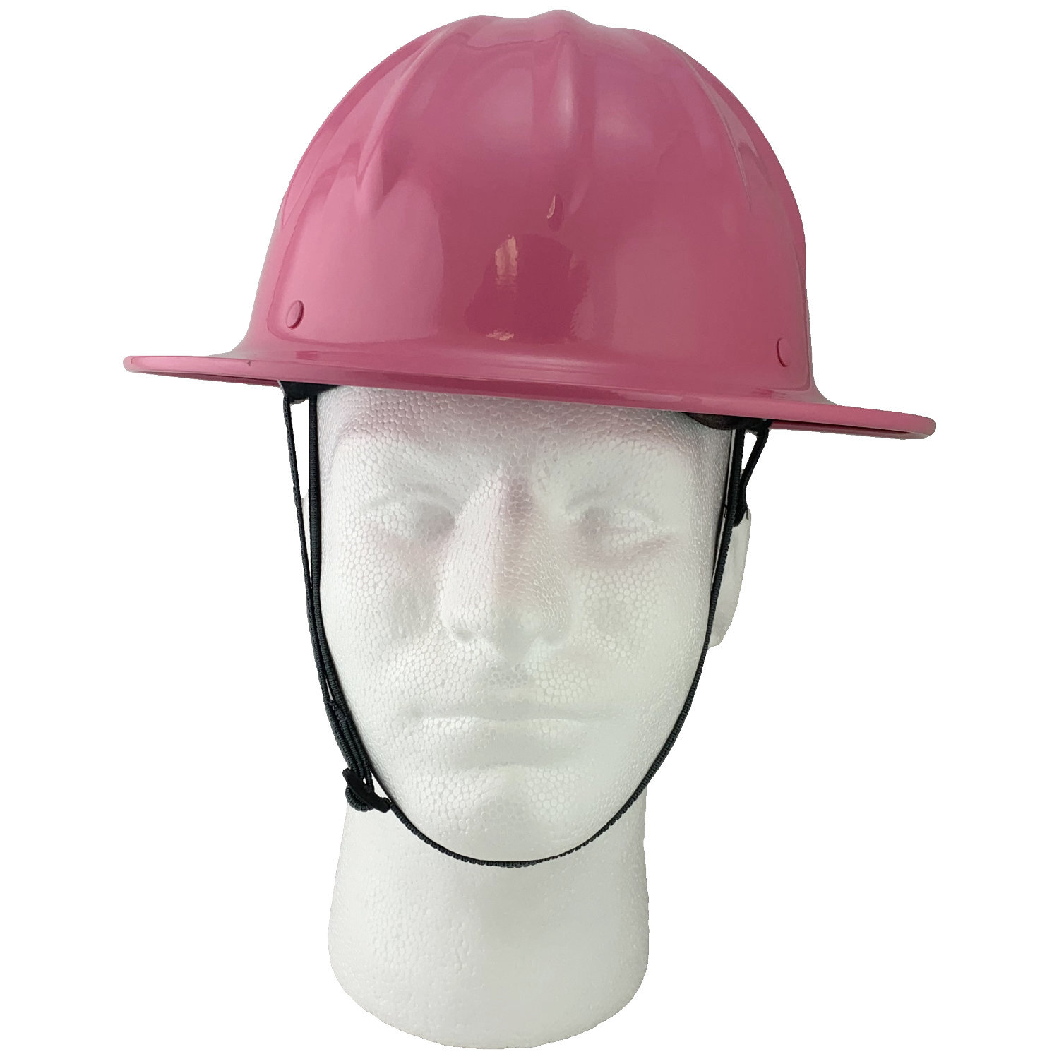 Cowboy Hardhat with Ratchet Suspension - Light Pink OSHA Approved Hard Hat