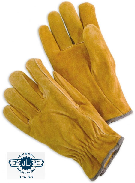Unlined Grain Cowhide Work Gloves Pic 1 Unlined Grain Cowhide Work Gloves Pic 1