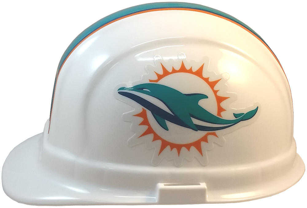 Miami Dolphins NFL Hardhats