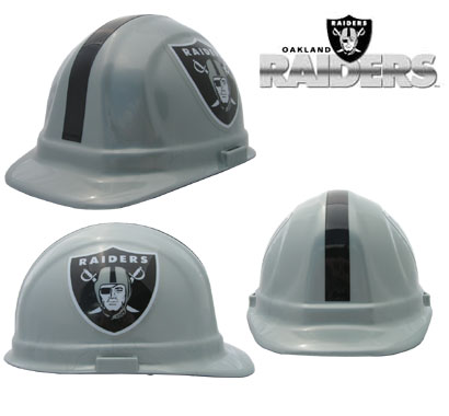 Las Vegas Raiders NFL Fans Full Brim Hard Hat