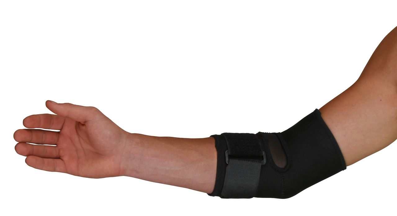 Ambidextrous Elbow Sleeve with Strap (EACH) (BES500) pic 3 Ambidextrous Elbow Sleeve with Strap (EACH) (BES500) pic 3