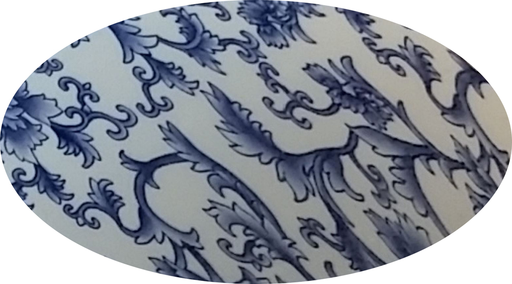 Blue Floral Hydro Dipped Hard Hats Full Brim Style ~ Detail Blue Floral Hydro Dipped Hard Hats Full Brim Style ~ Detail