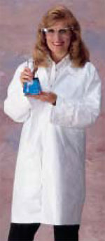 Tyvek Lab Coats Plain Lab Coats (30 per case)  pic 1
