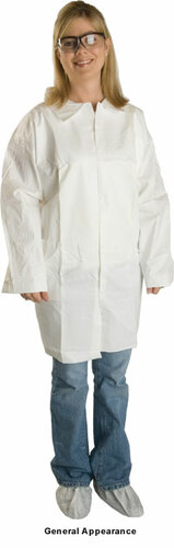Promax Lab Coats Open Cuff  - two Pocket (30 per case)  ~ Size 3X Promax Lab Coats Open Cuff  - two Pocket (30 per case)  ~ Size 3X