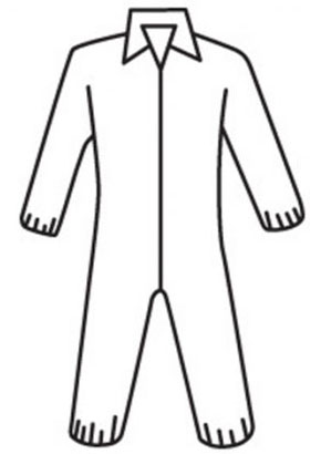 Posiwear Breathable BA Coveralls w/ Elastic Wrists  pic 1