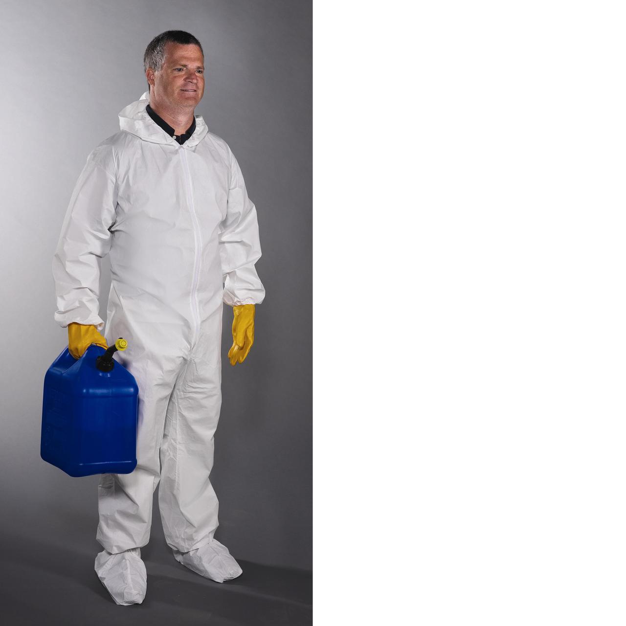 Posiwear Coveralls w/ Hood Boots & Elastic (5 SAMPLE PACK)  pic 2 Posiwear Coveralls w/ Hood Boots & Elastic (5 SAMPLE PACK)  pic 2