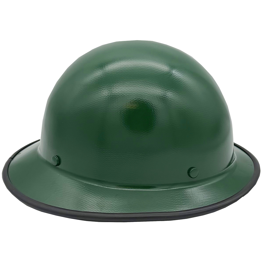 MSA Skullgard Full Brim Hard Hat with STAZ ON Suspension - Green