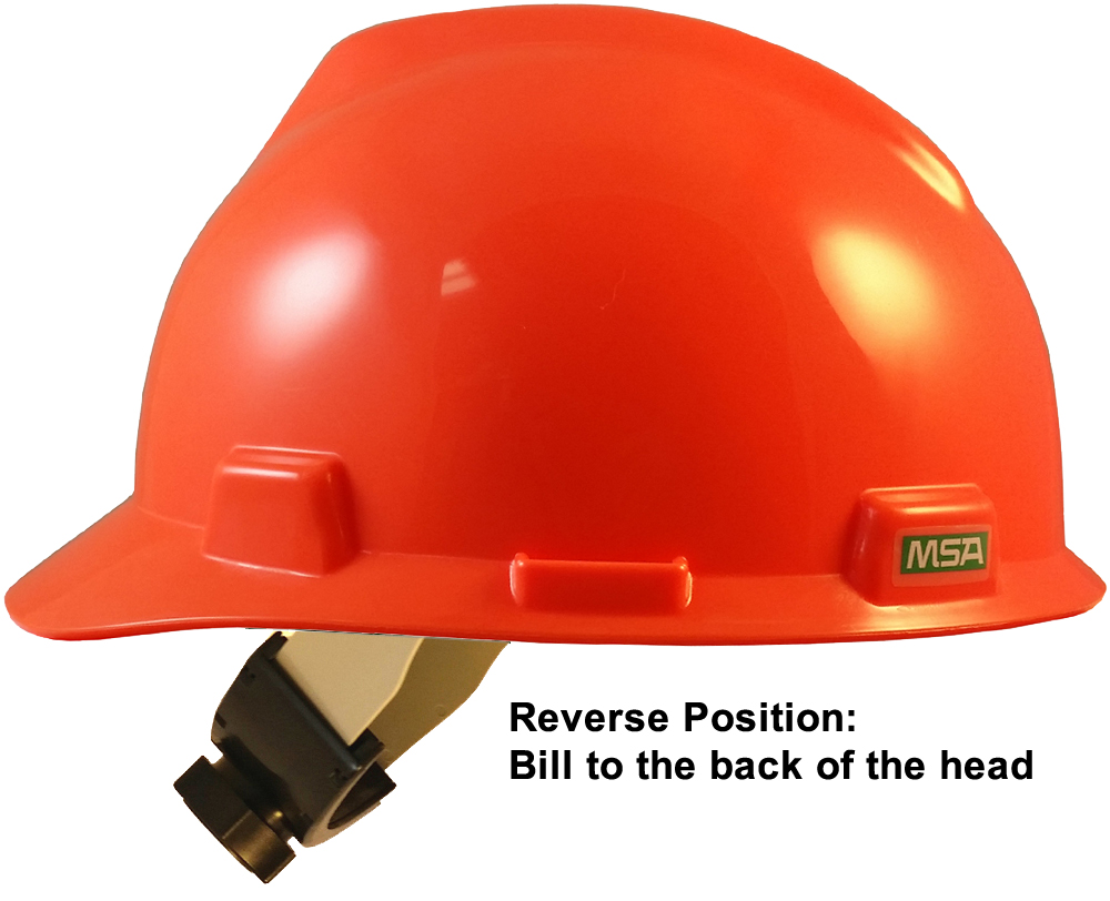 帽子 MASU HELMET HAT Msa V-Gard Slotted Hard Hat Cap 4-Point Fas-Trac III