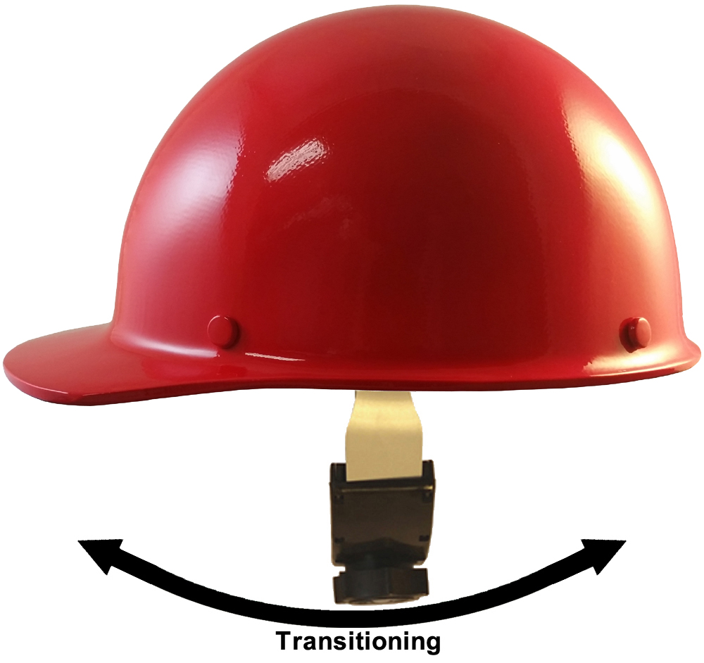 Skullgard Cap Style With Swing Suspension Red - Swing Suspension in Transition