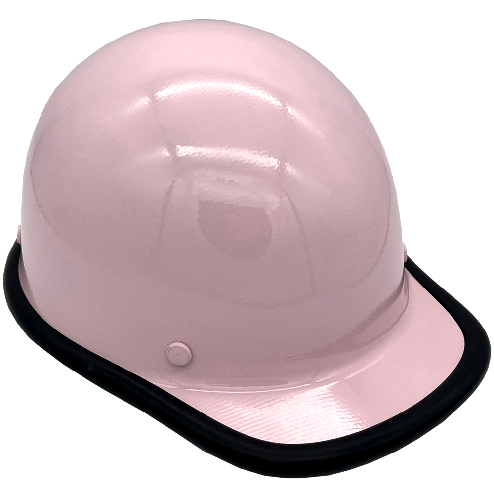 MSA Skullgard  (LARGE SHELL) Cap Style Hard Hats with Ratchet Suspension Light Pink - Edge Oblique Right