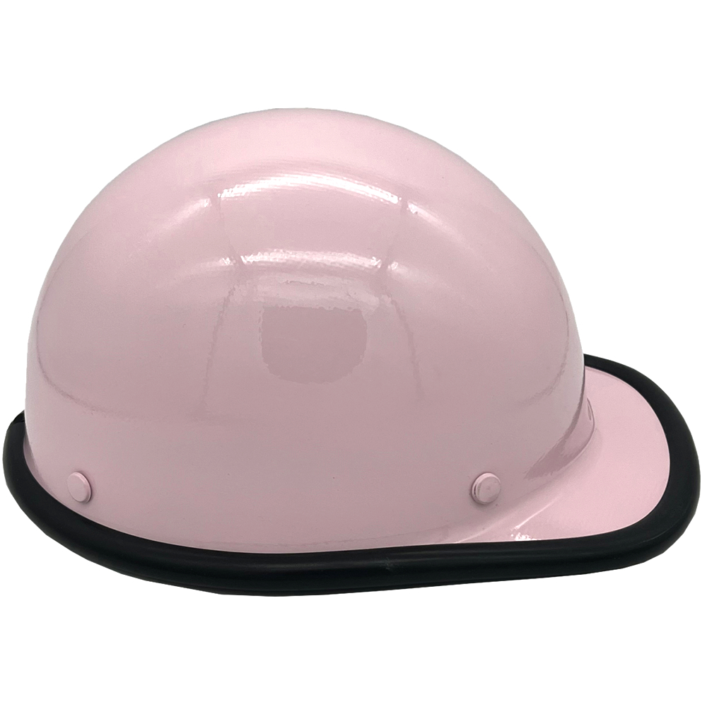 MSA Skullgard  (LARGE SHELL) Cap Style Hard Hats with Ratchet Suspension Light Pink - Edge Right