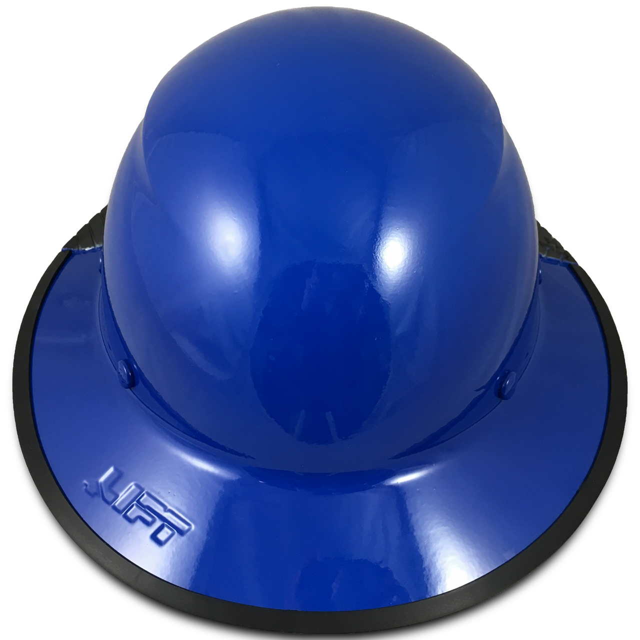 DAX Fiberglass Composite Hard Hat - Full Brim Royal Blue