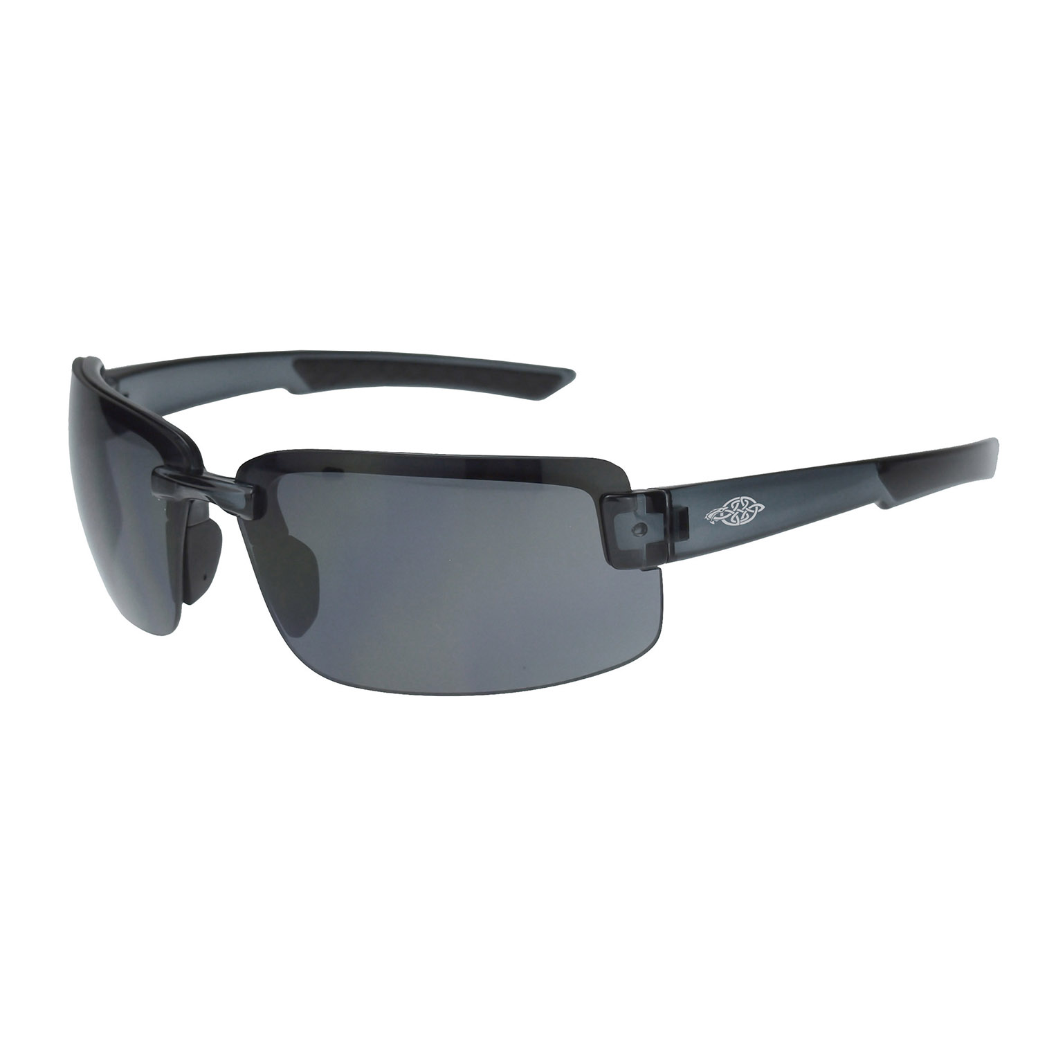 Radians ES6 Crossfire Safety Glasses with Smoke Lens