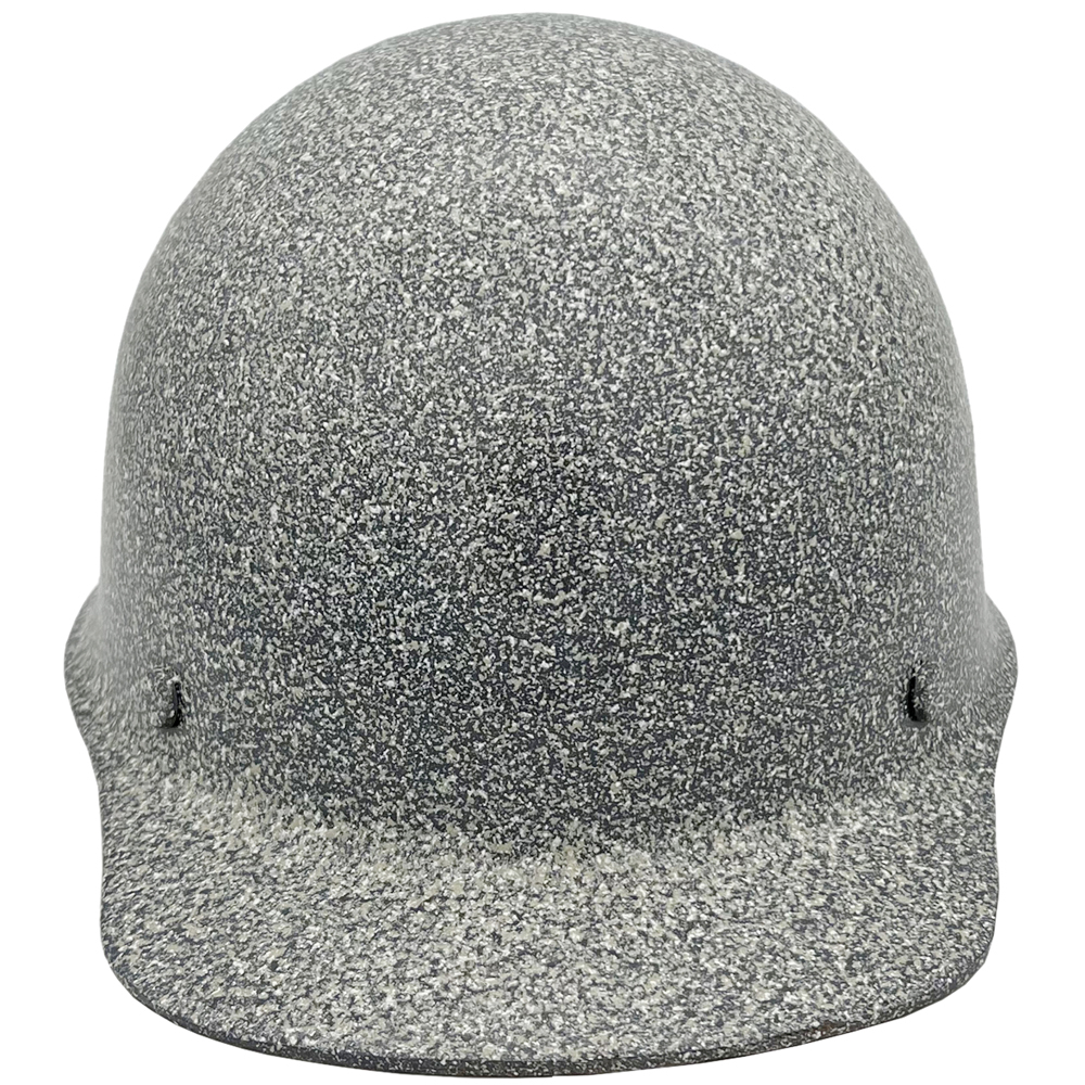 MSA Skullgard Cap Style Hard Hats With Swing Suspension Textured Stone - Front