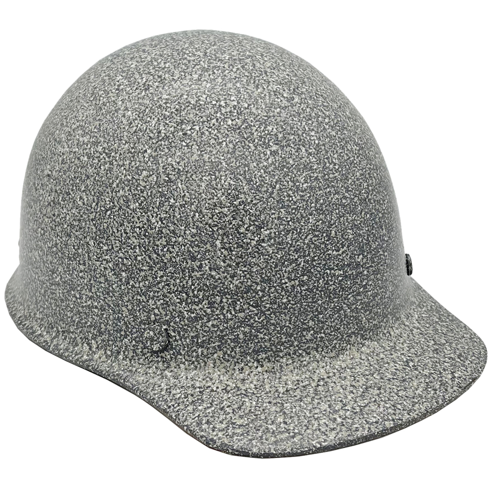 MSA Skullgard Cap Style Hard Hats With Swing Suspension Textured Stone - Oblique Right