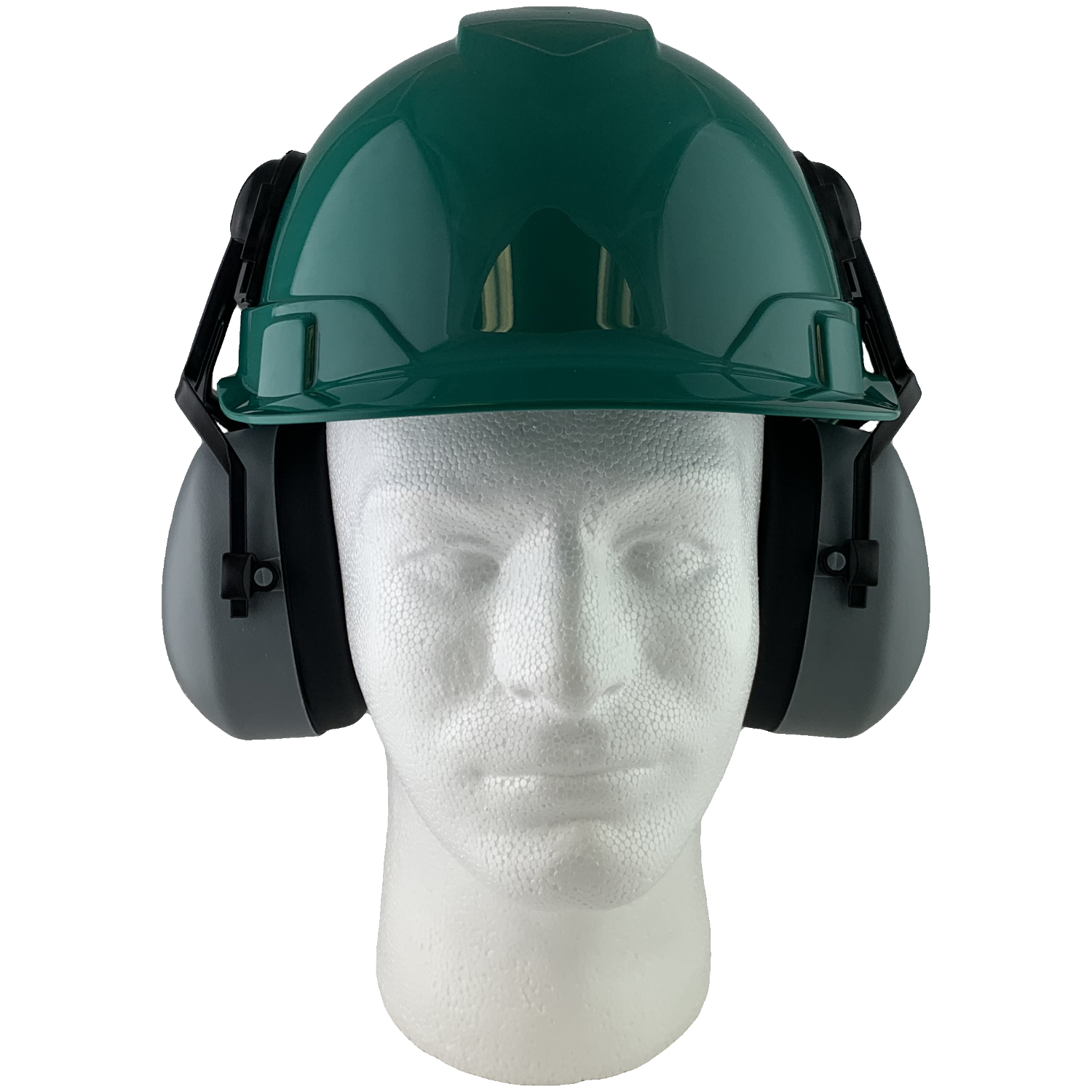 Pyramex Hard Hat with Earmuffs | Construction Safety Hats | Tasco